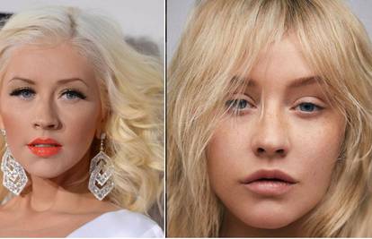 Aguilera neprepoznatljiva bez šminke: Cijenim sirovu ljepotu