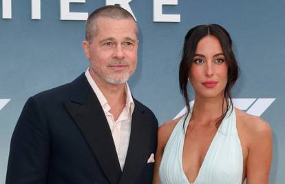 Zaljubljeni do ušiju! Brad Pitt i Ines De Ramon razmjenjivali nježnosti na premijeri filma 'F1'