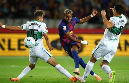 VIDEO Barcelona rutinski protiv Elchea, zabio i Yamal! Celta s pobjedom stiže na Maksimir
