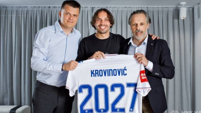 Krovinović produžio: 'Napravili smo velike stvari, osvojili dva Kupa, ali očekujemo još i veće'