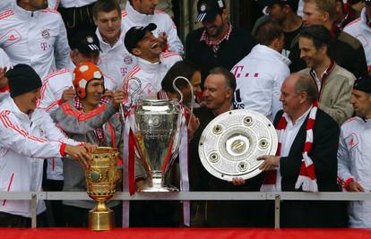 Ni jaka kiša u Münchenu nije spriječila veliku feštu Bayerna