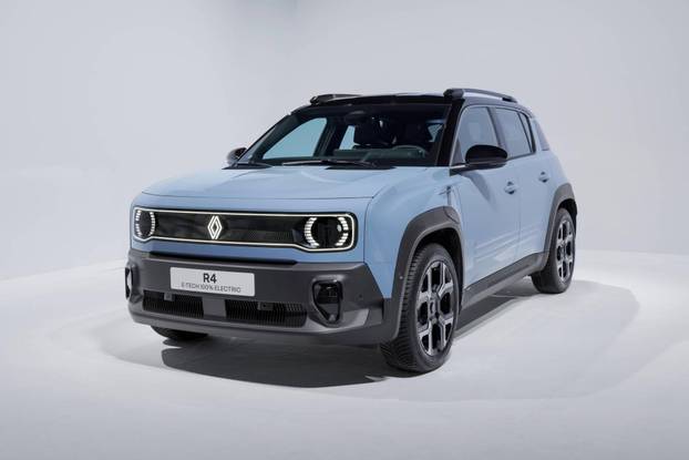 Renault R4 E-TECH Techno Bleue - Photo