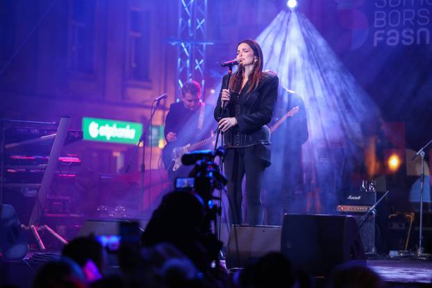 Koncert Severine na Samoborskom fašniku