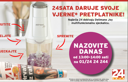 24sata vam daruje 24 Delimano Joy sjeckalica