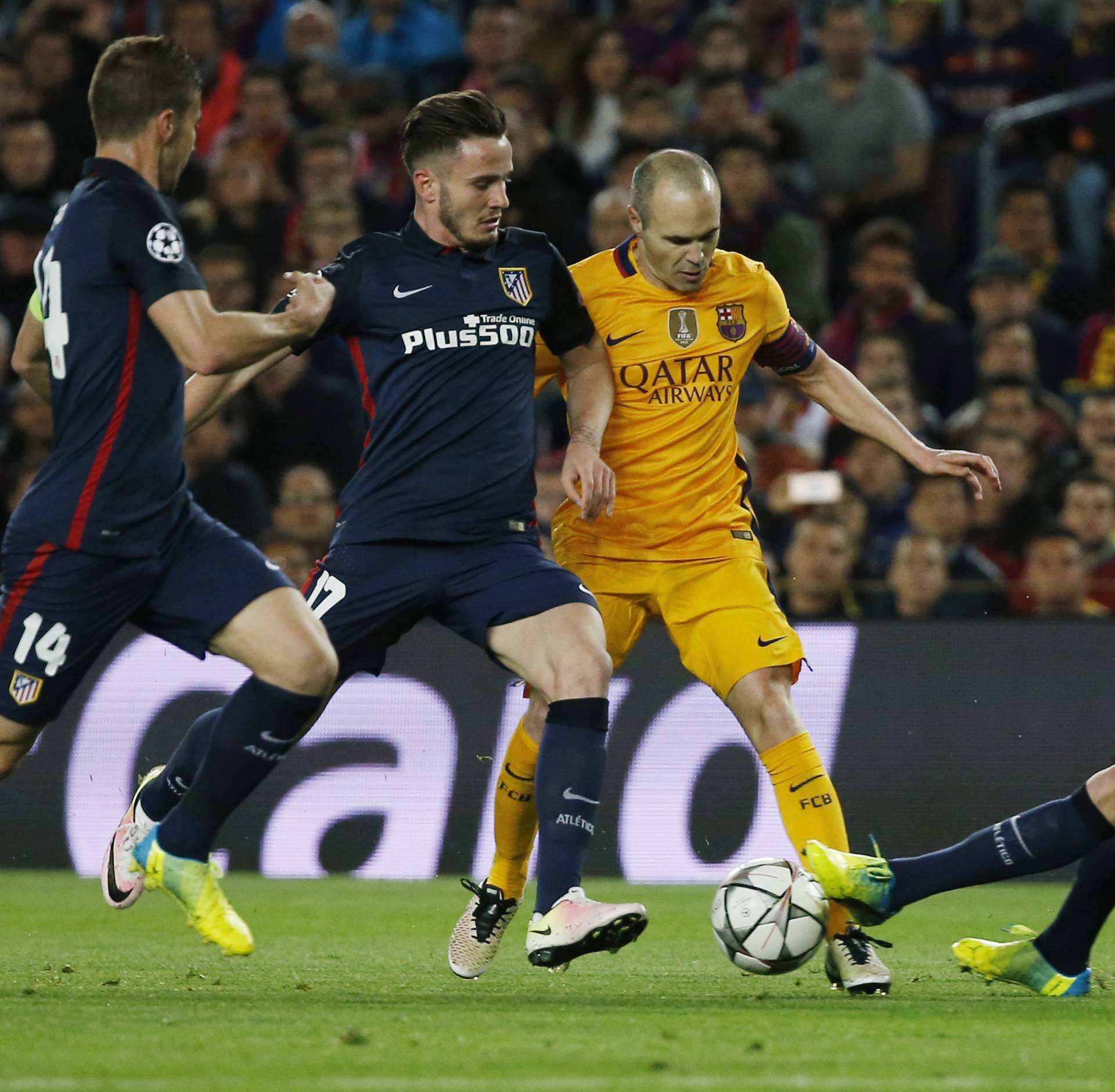 FC Barcelona v Atletico Madrid - UEFA Champions League Quarter Final First Leg