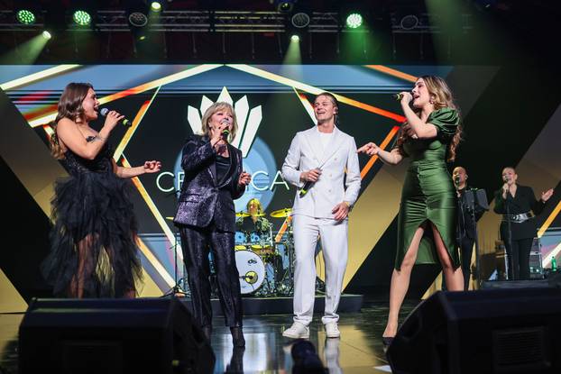 Zagreb: Cesarica gala party u Laubi na kojoj su dodijeljene glazbene nagrade Cesarica