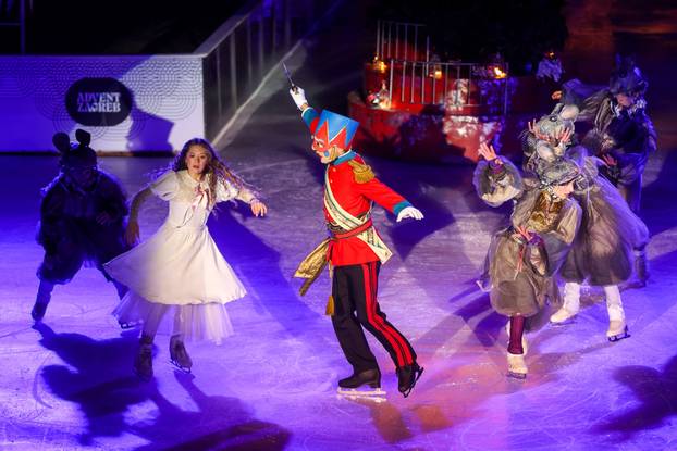 Svečano otvorenje Ledenog parka na Trgu kralja Tomislava uz predstavu Orašar