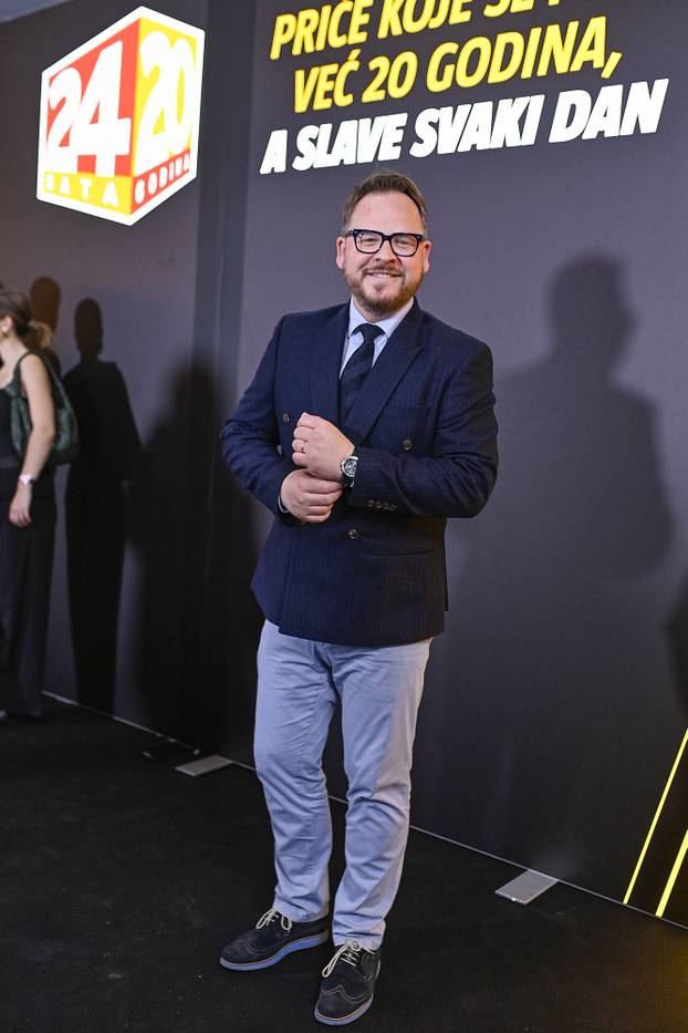 Zagreb: Dolazak uzvanika na proslavu 20. rođendana 24sata