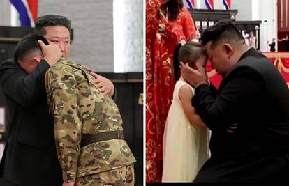 Poslao je ljude u krvavi Putinov rat, sad vojnike grli i kuka. Kim: 'Srce me boli, herojska vojska!'