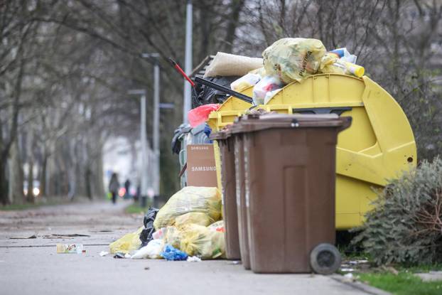 Zagrebačko naselje Savica zatrpano smećem