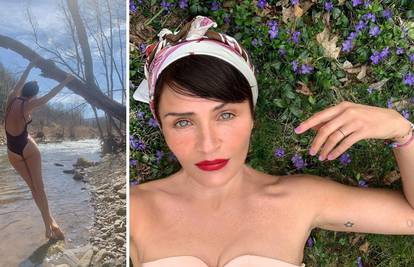 Helena Christensen kupa se u ledenom jezeru i izgleda sjajno