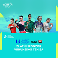 United Grupa glavni sponzor humanitarnog teniskog turnira Adria Tour