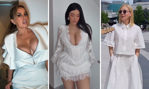 Nosi im se bijela: Rozga, Nives i bujna Claudia u outfitima koji ostavljaju bez daha i blokiraju...