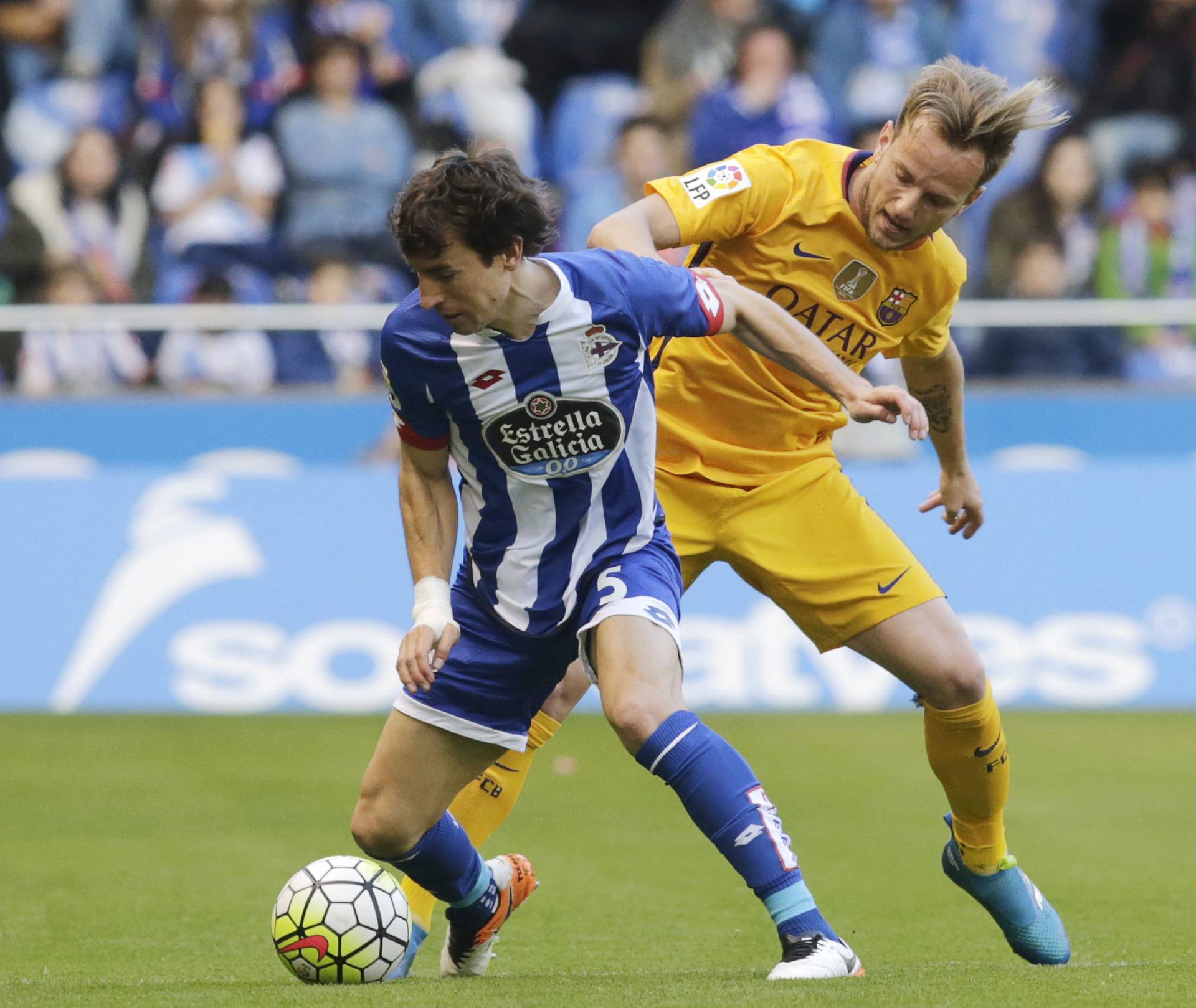 Football Soccer - Deportivo Coruna v Barcelona - Spanish Liga BBVA - Riazor stadium, Coruna