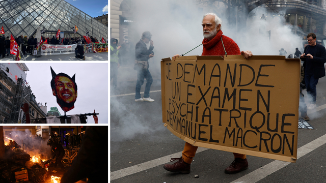Francuzi ne odustaju: Kreće još jedan dan prosvjeda, u Parizu se nagomilalo 8000 tona smeća