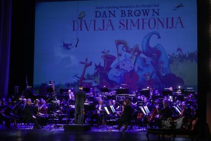 Koncert Zagrebačke filharmonije i Dan Browna "Divlja simfonija u HNK"