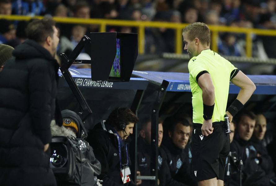 UEFA Champions League - Play Off - First Leg - Club Brugge v Atletico Madrid