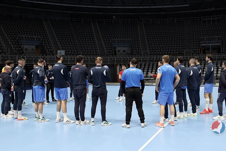 Trening rukometa&scaron;a