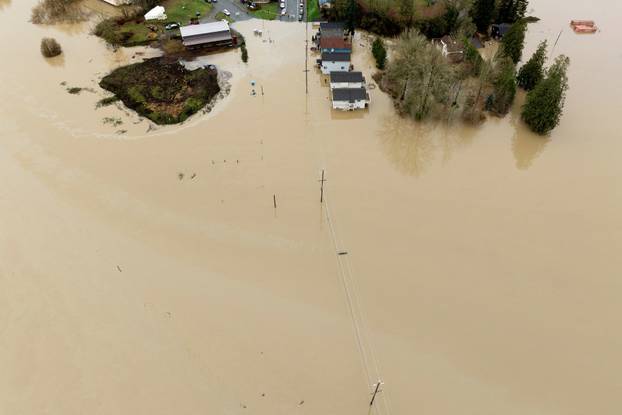 Atmospheric river brings rain and flooding to the Pacific Northwest