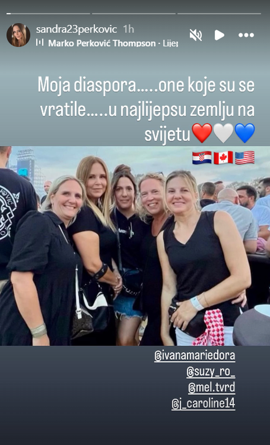 Thompsonova supruga: 'Veliki uspjeh dečka iz Čavoglava, ja sam sigurna da je selo ponosno'