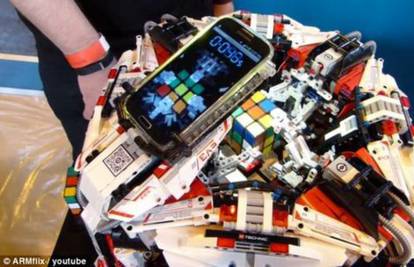 Robot postavio rekord u slaganju Rubikove kocke
