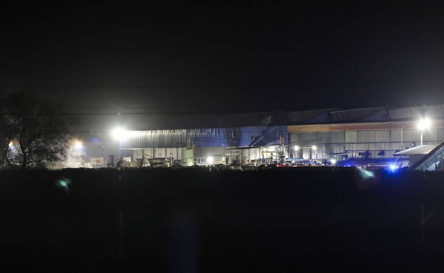 Osijek: Požar u Dravi International tvrtki za preradu plastike