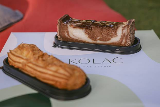 Le Kolač - Flan čokolada kokos i Eclair apple pie