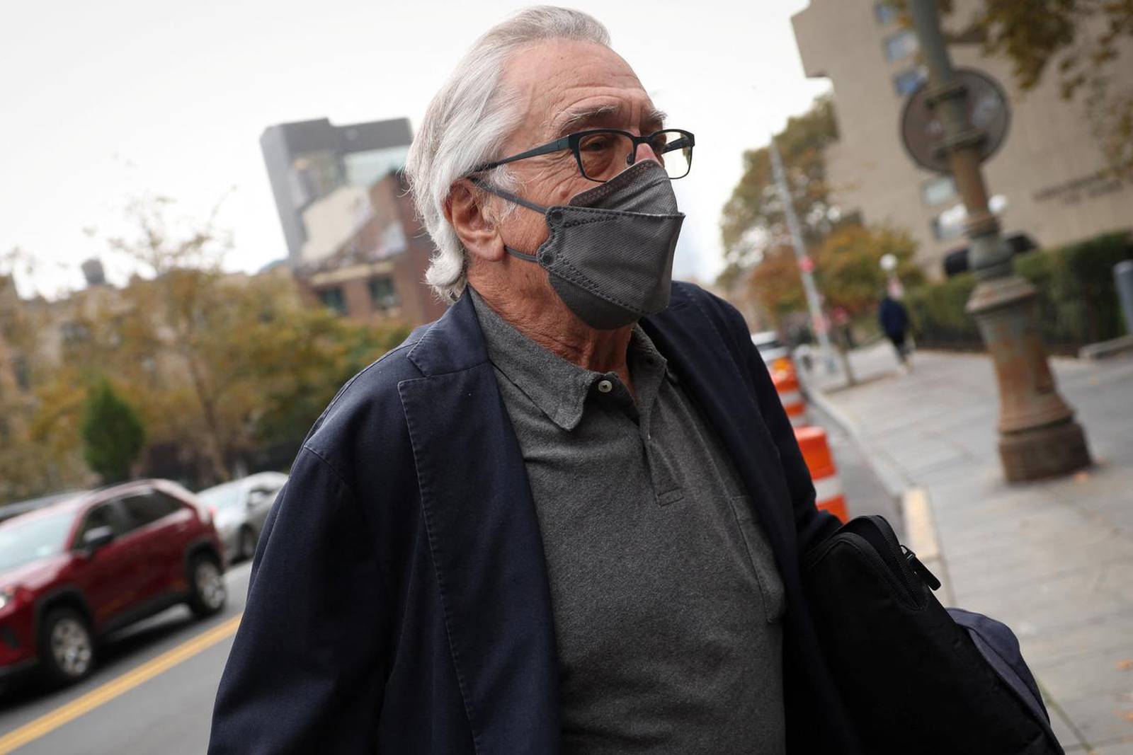 Robert De Niro arrives at U.S. Court in New York