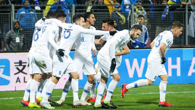 Zenica: BiH protiv Grčke u kvalifikacijskoj utakmici za Europsko nogometno prvenstvo 2020.