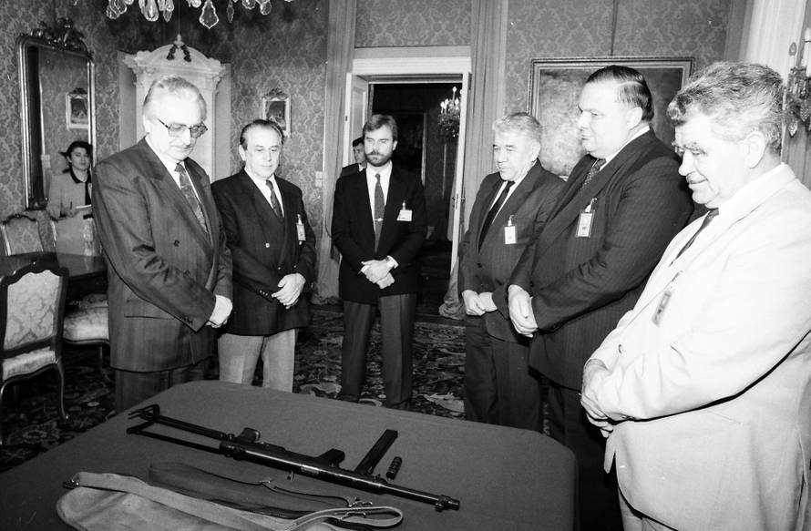 Franjo Tuđman - prvi predsjednik Republike Hrvatske