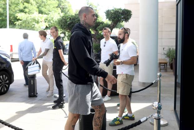Rijeka: Okupljanje hrvatske nogometne reprezentacije uoči početka kvalifikacija za EURO 2026.