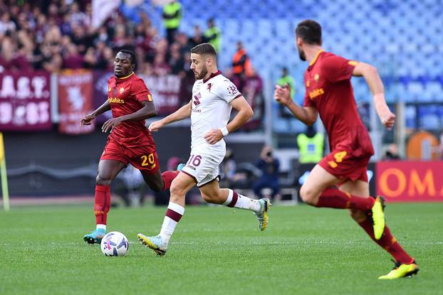 italian soccer Serie A match - AS Roma vs Torino FC