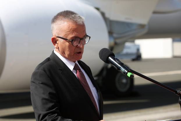 Zagreb: Slijetanje Airbusa A220, novog zrakoplova Croatia Airlinesa