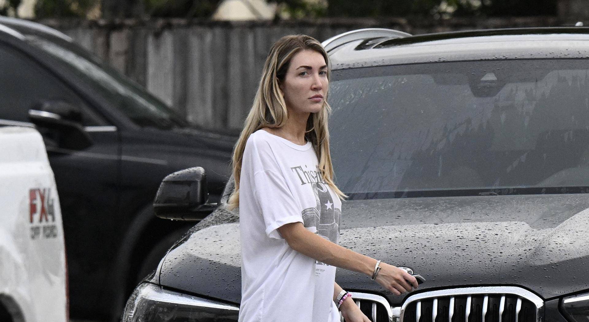 PREMIUM EXCLUSIVE: *FEE TO BE AGREED* Liam Payne's distraught girlfriend Kate Cassidy breaks cover in Florida as she is spotted for the first time since the tragic popstar's death in Argentina