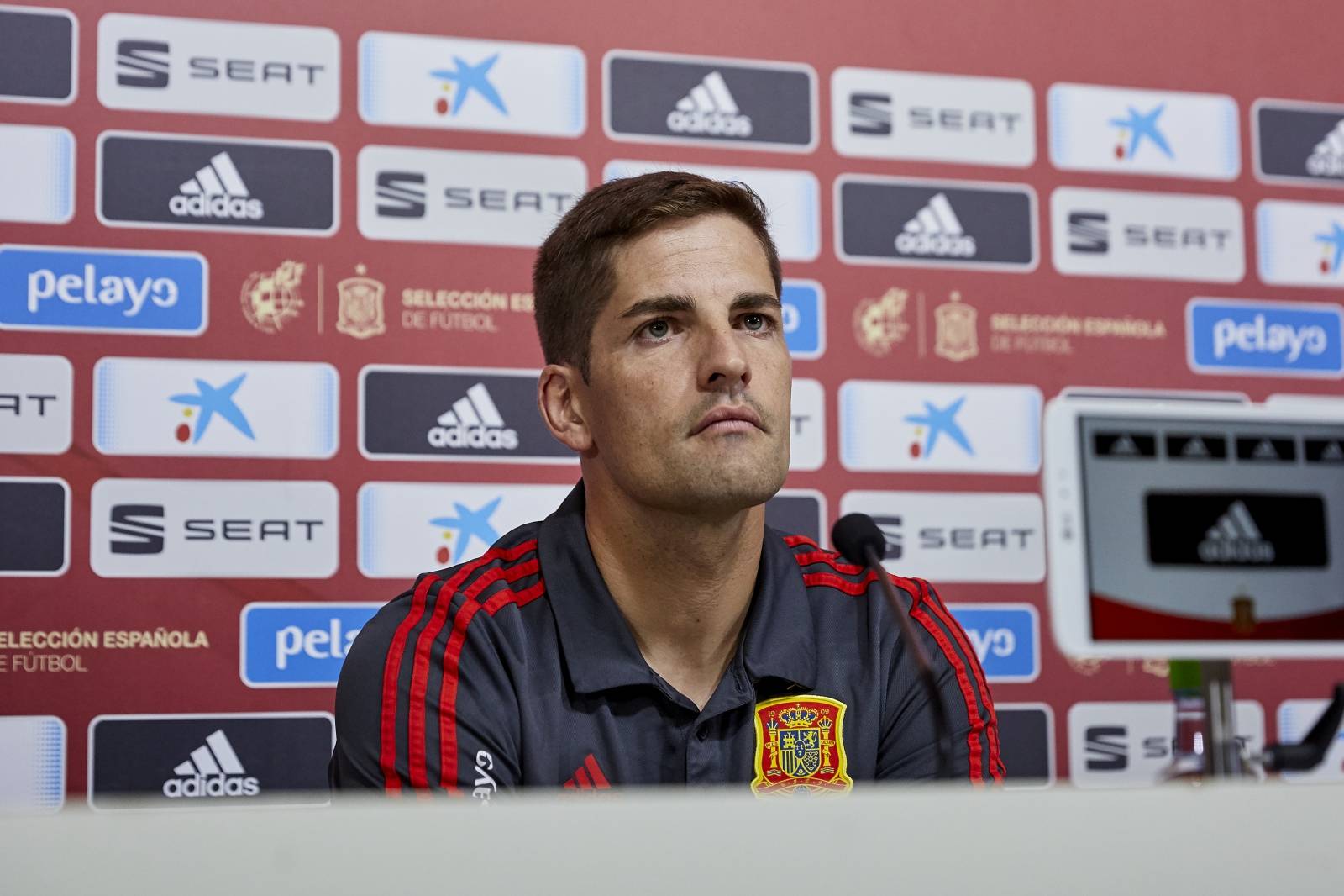 Robert Moreno, Spanish National Football Team Manager Press Conference