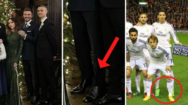 Beckham kao Ronaldo: Propinje se na prste da bi izgledao viši