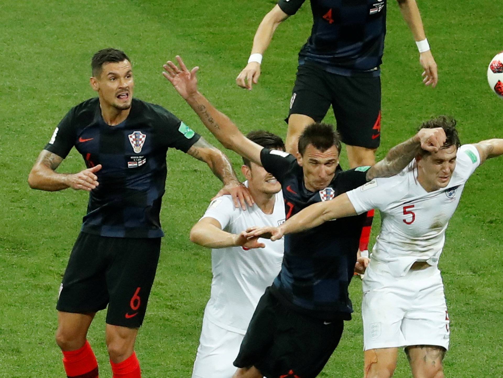 World Cup - Semi Final -  Croatia v England