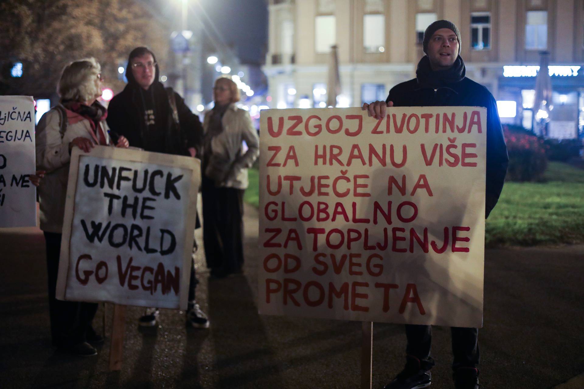 Zagreb: Treći "Klimatski marš" inicijative  Extinction Rebellion Zagreb 
