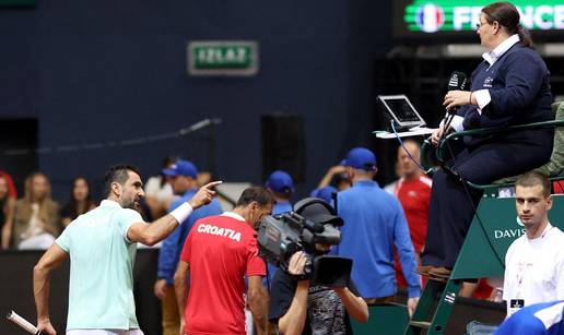 Čilić: Prvi put vidio sam ovakvu podlogu na pločama. A ono je bila čista ukradena lopta!