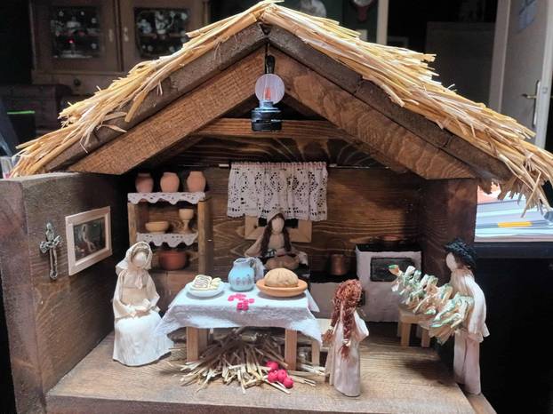 FOTO Ručni rad: Pogledajte divne Jaslice Peggy Malbaše
