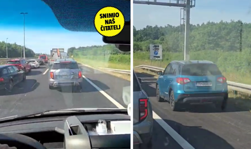 Nevjerojatna snimka! 'Voze po zaustavnoj na ZG obilaznici  i baš ih briga. A mi ostali smo budale'
