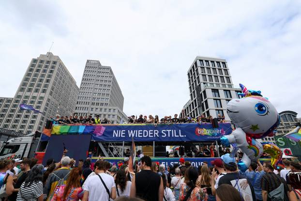 Christopher Street Day LGBTQ+ Pride march, in Berlin