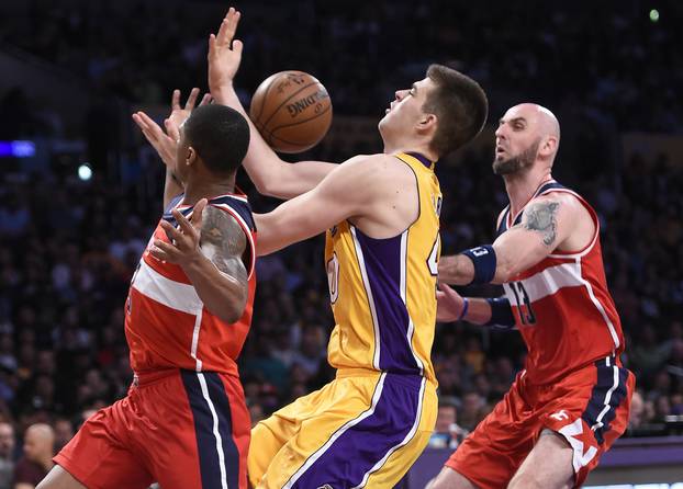 NBA: Washington Wizards at Los Angeles Lakers