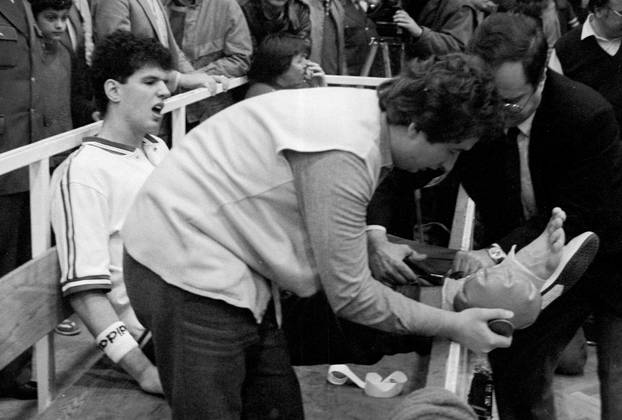 Druga utakmica finala play-offa Prvenstva Jugoslavije 1986. godine, KK Cibona - KK Zadar