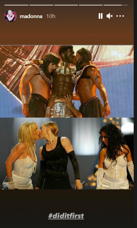 Reper ljubio plesača na dodjeli nagrada,  oglasila se Madonna: 'Ja sam to ipak napravila prva!'