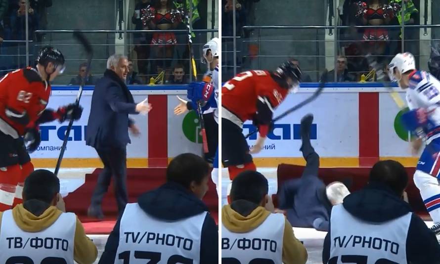 Gdje si pošao, dragi Jose? Mourinho se prosuo po ledu...