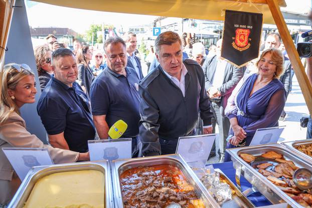 Dugo Selo: Zoran Milanović posjetio manifestaciju "Stara jela z Dugog Sela“