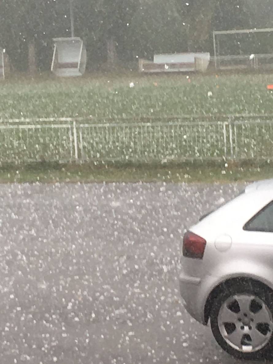 Počelo nevrijeme: U Mariji Bistrici tuča kao golf loptice