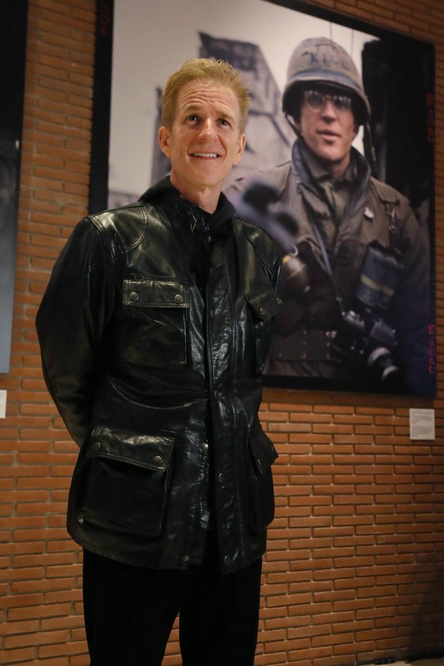 Matthew Modine During the Opening of his Photo Exhibition - Rome
