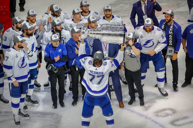 NHL: Stanley Cup Final-Tampa Bay Lightning at Dallas Stars